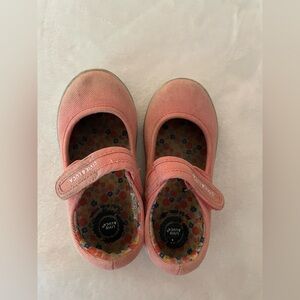 Livie & Luca Pink Canvas Mary Jane’s